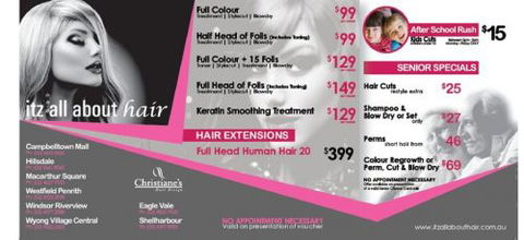 Itz All About Hair - Hairdresser Australia 2