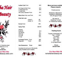 Rosha Hair amp Beauty - Hairdresser Australia